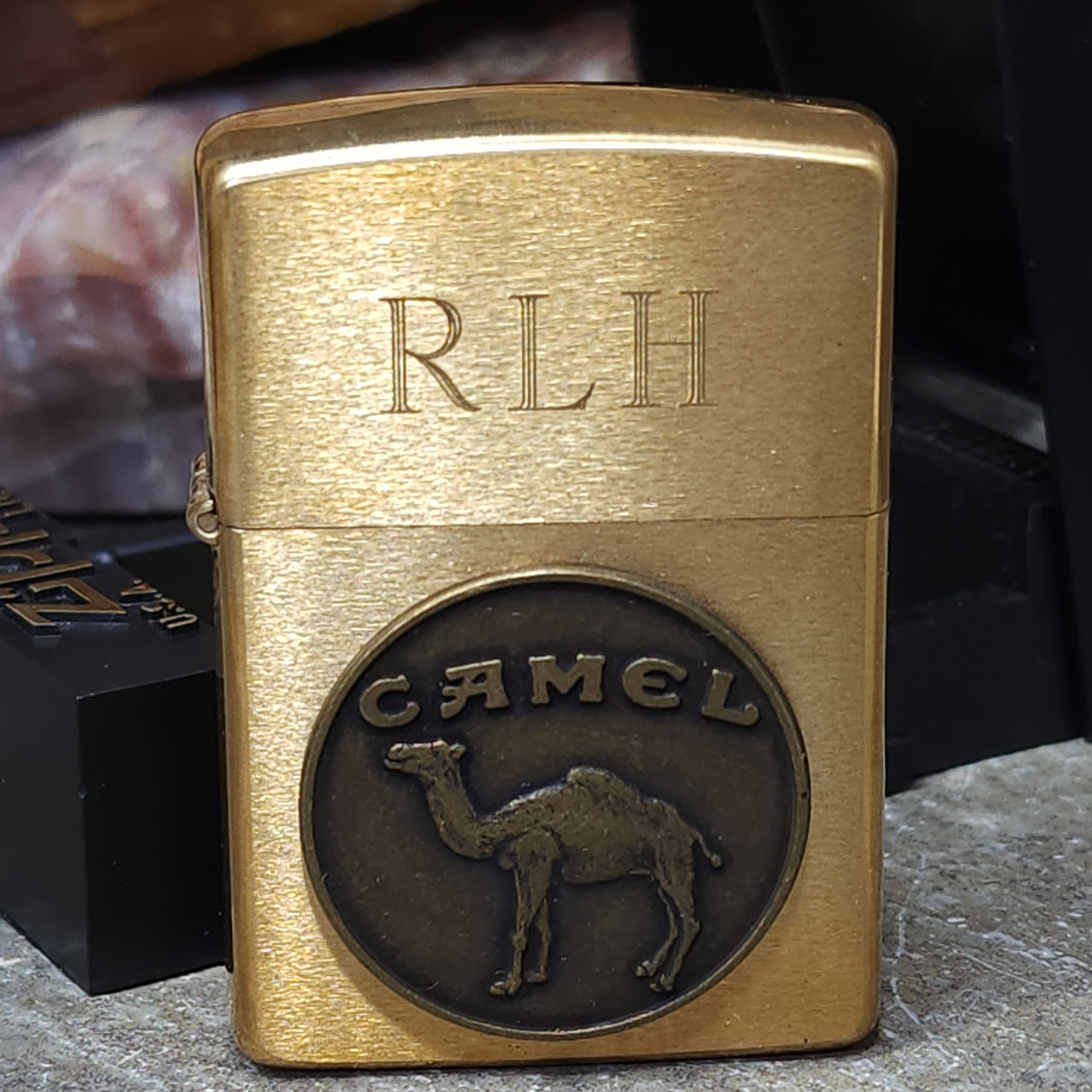 1992 Unfired Zippo Cigarette Lighter Camel Cigarettes Advertising