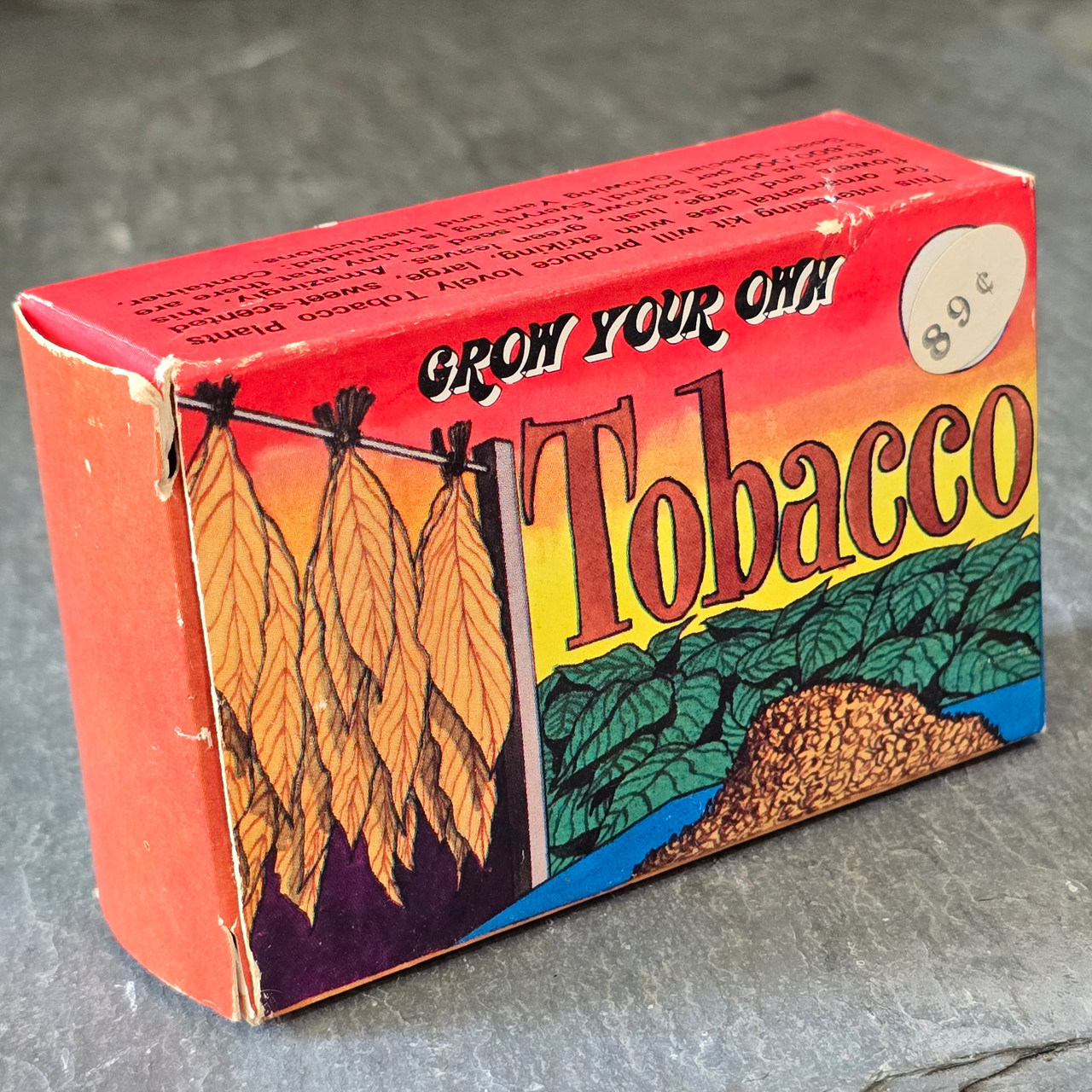 hydroponic tobacco growing Grow Your Own Tobacco Vintage NOS Tobacco Seed Hydroponic Plant Growing Kit  in Box