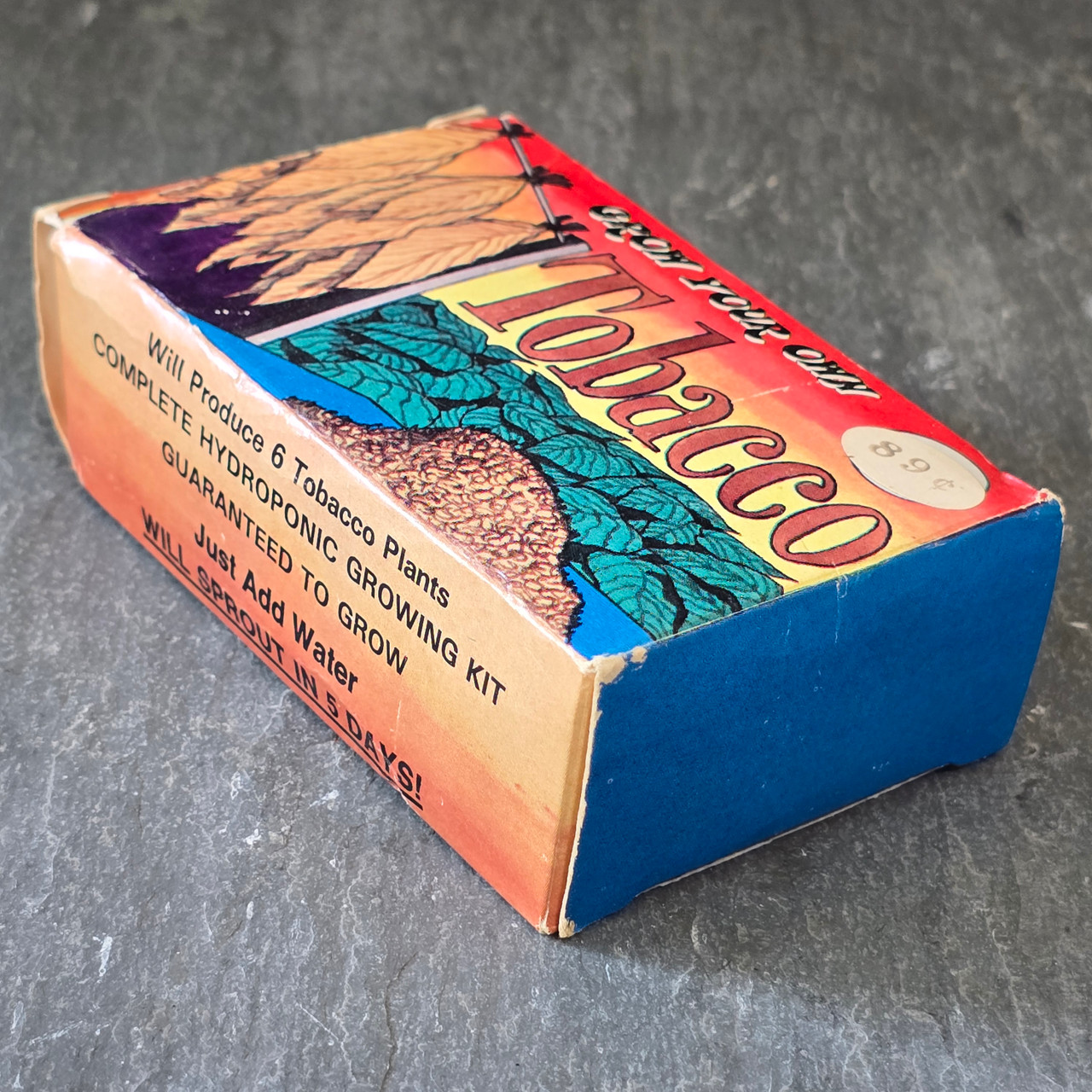 tobacco growing kit Vintage Grow Your Own Tobacco NOS Tobacco Seed Hydroponic Plant Growing Kit  in Box