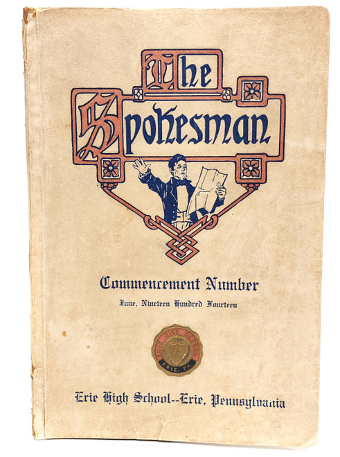 1914 The Spokesman - Erie High School Yearbook - Erie, PA