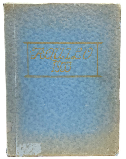 1933 Aquilo - Vintage North East High School Yearbook - North East, PA
