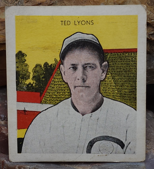 Theodore Ted Lyons 1933 Tattoo Orbit Chewing Gum Baseball Card Chicago White Sox