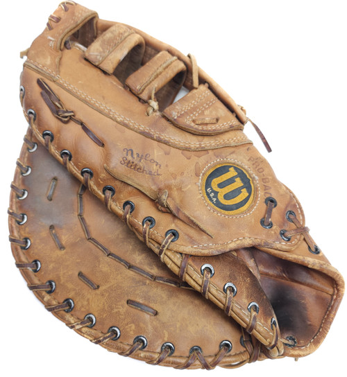 Nice Vintage Wilson The A2802 USA Made Leather First Baseman's Glove LHT Lefty