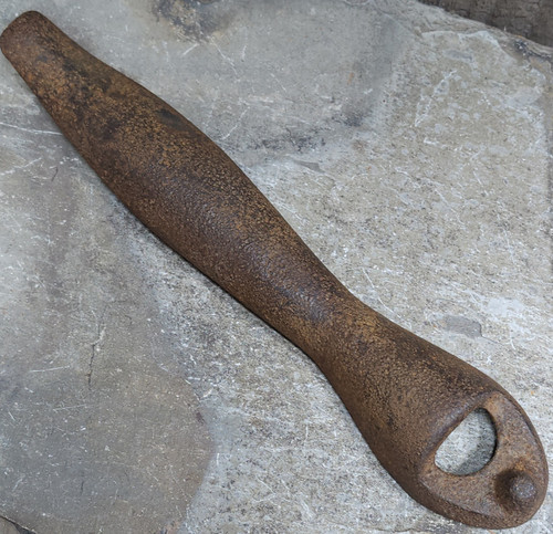Unsigned Antique Cast Iron Wood Coal Stove Pot Burner Lifter Tool Handle