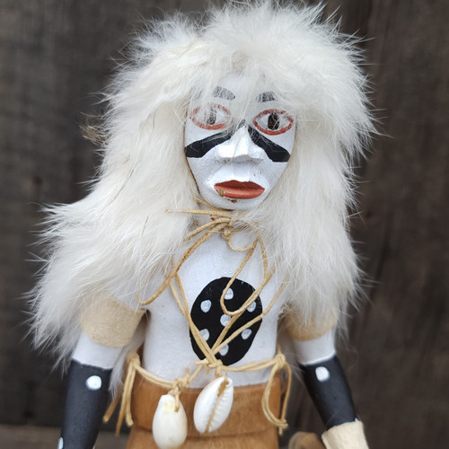 Vintage Earl Yowytewa Hopi Native American Indian Buffalo Dancer Kachina Doll