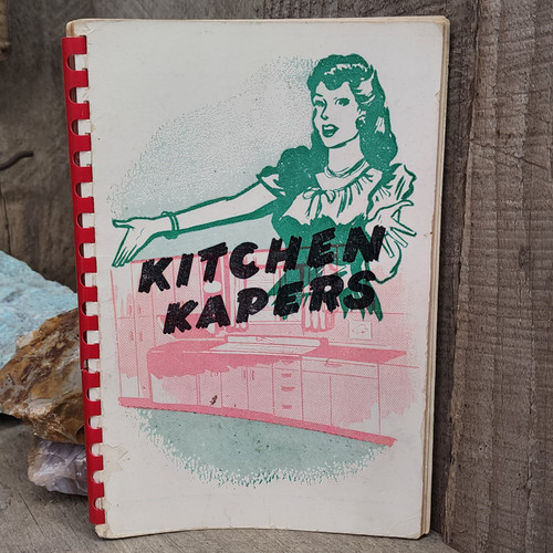 1954 Kitchen Kapers Cookbook St. Johns Episcopal Church Guild of Women Kane, PA