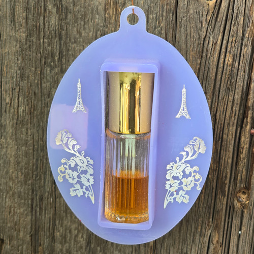 Bourjois On the Wind NOS Vintage Miniature Perfume Bottle Christmas Ornament