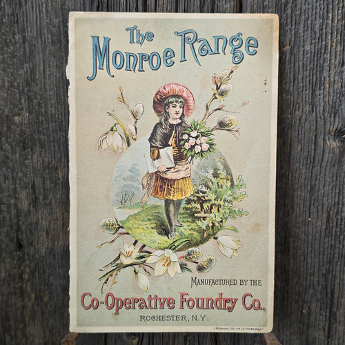 Monroe Range Co-Operative Foundry Co. Stove Victorian Trade Card Rochester, NY Monroe Range Co-Operative Foundry Co. Stove Victorian Trade Card Rochester, NY