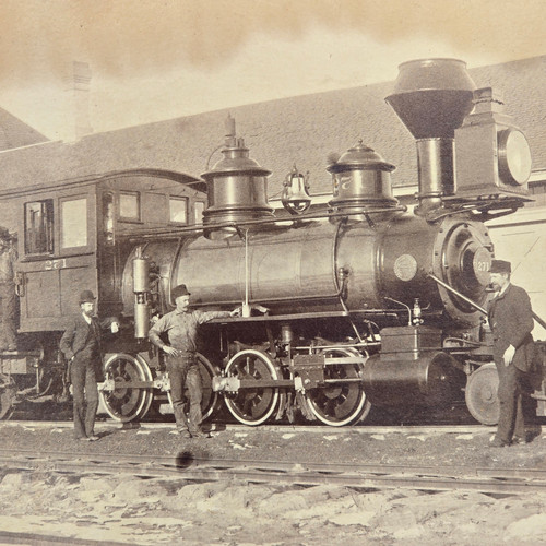 D&RGRW Denver Rio Grande Western Railroad Steam Engine Photograph Train Photo