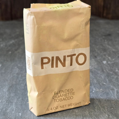 Vintage NOS Pinto Blended Cigarette Tobacco Package Brown & Williamson Louisville, KY