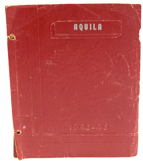 1946 Aquila - Vintage Youngsville High School Yearbook - Youngsville, PA