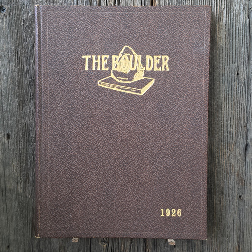1926 The Boulder - Houghton College & Seminary University Yearbook Houghton, NY