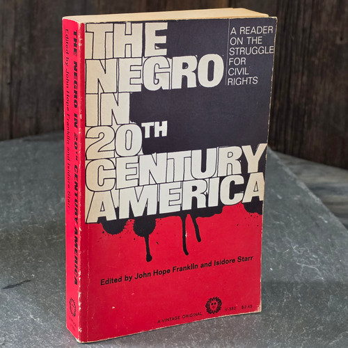The Negro in 20th Century America 1967 Civil Rights Vintage Books Paperback