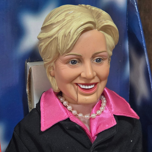 Vintage Hillary Clinton Boogie Diva Animated Dancing Singing Doll In Box 2007
