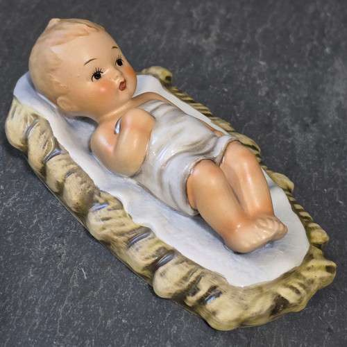 Vintage Goebel Baby Jesus Christ Child Christmas Nativity Manger Figurine Hummel