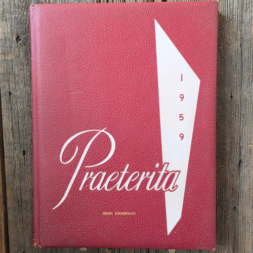 1959 Praeterita - Vintage Mercyhurst College University Yearbook - Erie, PA