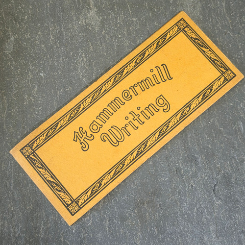 Antique Hammermill Writing Paper Sample Booklet Erie PA Printing Specimen Book