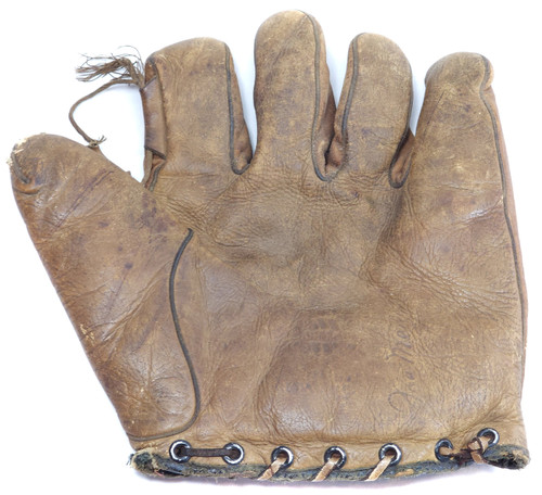 1930's Vintage Joe Medwick Signature Model Leather Baseball Glove Mitt RHT