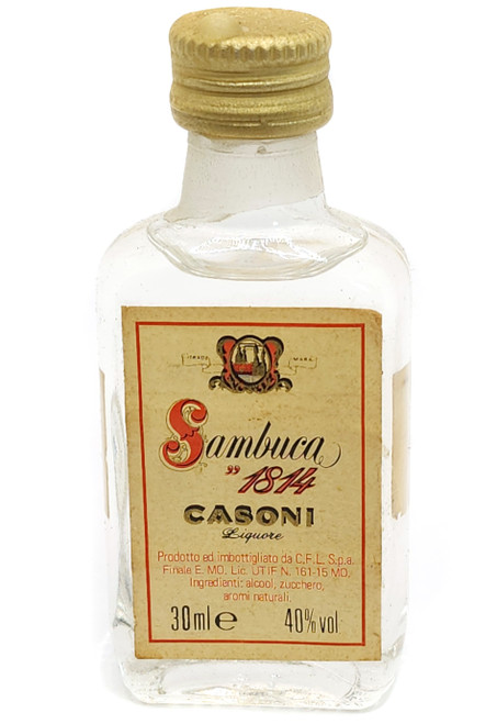 Vintage Sambuca di Galliano Liqueur Mini Liquor Bottle w/ Seal u0026 Contents -  Before Times Shop