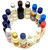 Lot of 15 Assorted Sealed Plastic Mini Bottles Liquor Nips Rum Vodka & Flavored