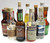 Lot of 12 Vintage Sealed Glass Mini Bottles Assorted Liqueurs Liquor Nips Variety