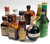 Vintage Lot of 10 Assorted Mini Liquor Bottles Nips Earl Grey Paul Masson Cointreau