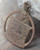 Scarce Success Manure Spreader Copper Advertising Pocket Watch Fob Syracuse, NY
