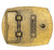 1996 Handyman Club of America Life Member Belt Buckle Tool Hammer Logo