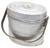 Vintage Priscilla Ware Aluminum Coal Miner's Lunchbox Bucket w/ Inserts Mining