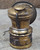 Brass Auto-Lite Antique Coal Miner's Lamp Carbide Helmet Light Mine Tool Mining