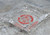 Vintage Clear Glass California Club Casino Hotel Advertising Ashtray Las Vegas