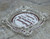 Vintage Hallmark Furniture Inc. Store Glass Advertising Ashtray Niagara Falls NY