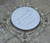 Vintage Hallmark Furniture Inc. Store Glass Advertising Ashtray Niagara Falls NY