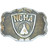 Vintage NCHA New York National Campers Hikers Association Belt Buckle