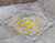 Vintage Clear Glass Bacha Service Advertising Ashtray ACL Label
