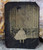 Spooky Baby on Plaid Flannel Blanket Odd Antique Tintype Victorian Photograph