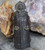 Antique Bronze Miniature Cast Iron Maiden Torture Device Figure Working w Spikes