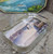 Vintage Tom Fillery Candy Advertising Tin Niagara Falls & Glass Paperweight