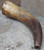 Antique Handmade Real Cow Bull Powder Horn Flask Gunpowder Holder Carrier