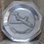 Vintage Cleveland-Hopkins Airport Cleveland Ohio Aluminum Advertising Ashtray