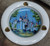 Vintage Disneyland Porcelain Advertising Ashtray Sleeping Beauty Castle Graphics