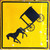 Real Vintage Obsolete Amish Horse & Buggy PA Road Street Traffic Sign Warning