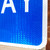 Rare Lights On Broadway Obsolete Real Authentic Traffic Road Highway Street Sign