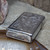 1976 Zippo Slim Cigarette Lighter w/ Western Style Floral Engraving on Case