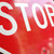 Vintage Retired Obsolete Stop Sign Real Street Used Traffic Signal Metal Sign