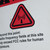 High Radio Frequency Levels Vintage Retired Warning Caution Metal Sign
