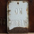 Old Vintage Embossed No Parking Sign Great Weathered Patina Street Road Sign