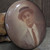 Vintage Famous Medallion Studios Celluloid Photograph 6" Photo Man Boater Hat