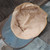 Unused Vintage Cloth Coal Miner's Cap Adjustable Mining Hat Carbide Light Mount