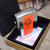 Vintage 2002 Marlboro Storming Scroll Zippo Cigarette Lighter in Original Box